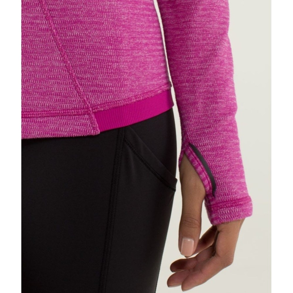Lululemon Base Runner Long Sleeve in Raspberry size 2 - Picture 9 of 11